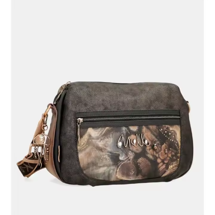ANEKKE 39712-186 Bolso de mujer negro y marron 624 - 1