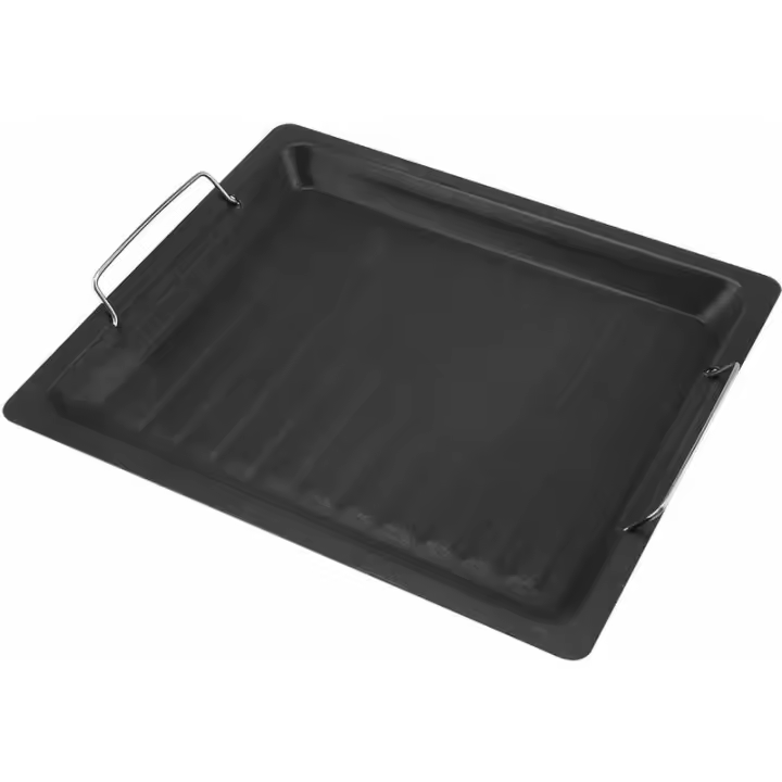 SOMY Utensilio para Barbacoa Sartén para Barbacoa Placa para Barbacoa de Acero Inoxidable de Grado alimenticio Sartén Resistente a la oxidación Placa para Asar Antiadherente Plancha portátil Tijeras - 1