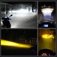 1pcs Bombilla De Moto LED 12V H4/HS1 H6/BA20D 15W 6 COB Luz Blanca Amarilla 1200LM 6000K Hi/Lo Beam Alta Calidad Para Motocicleta - details 5