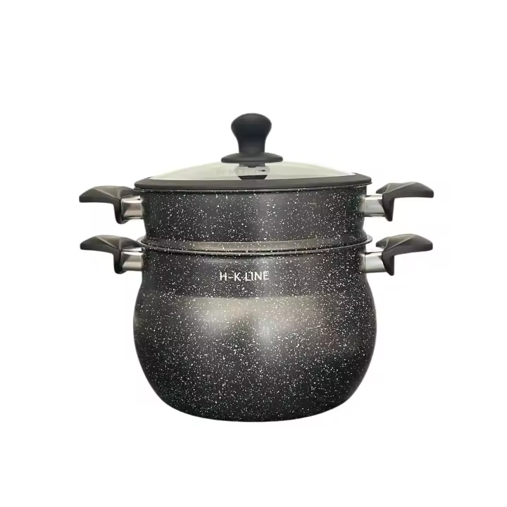 8 LITROS - 2 EN 1 - OLLA CUSCUSERA - COUS COUS - ANTIADHERENTE - COCINA A VAPOR - APTO PARA LAVAVAJILLAS - CUSCUS - SIN PFOA - APTO PARA TODO TIPO DE FUEGOS - APTO INDUCCION - 1