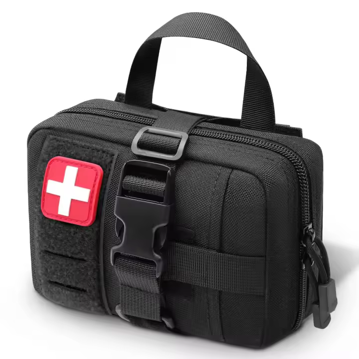 Bolsa Táctica De Primeros Auxilios Molle Desmontable Pequeña Para Cinturón EMT Bolsa Médica De Utilidad - 1