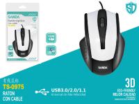 Ratón óptico Ergonómico MEJORADA con Cable USB 3.0/2.0/1.1 Universal Alta Velocidad para Ordenador Pc/portátil - details 3