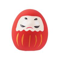 Muñeca Daruma De Cerámica Japonesa 1/6pcs Encanto De Suerte Adorno De Fortuna Ornamento De Paisaje Decoración Para El Hogar Accesorios Miniatura Regalos - details 2
