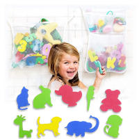 Juguete De Baño Educativo Para Niños Alfanumérico Letras Y Animales EVA Suave Flotante En Agua Para Bebés Y Niños - details 1