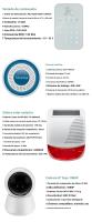 Seguridad Doméstica WIFI Sin Cable Con Detector De Movimiento Y Alarmas De Intrusión Compatible Con Tuya/Smart Life/Alexa Y Google - details 8