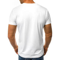 Camiseta De Algodón Para Hombre Verano Estilo Slim Black Manga Corta Cómoda Casual Cuello Redondo Top De Ropa Masculina - details 5