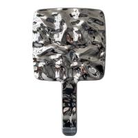 Espejo De Maquillaje Portátil HD Con Mango Electroplated Redondo Y Cuadrado Pequeño Espejo De Belleza Para Viajes - details 2