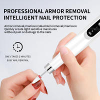 1PC Máquina De Manicura Eléctrica Para El Hogar Eliminación De Piel Muerta Con 6 Cabezas De Mezcla Diferentes Herramienta De Pulido De Uñas - details 0