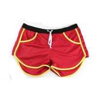 Traje De Baño Para Hombre Estilo Boxer Corto De Natación Y Surf Monocolor Talla Verdadera Material Poliéster Y Nylon - details 12