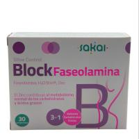 Sline Control Block Faseolamina 30 comprimidos Sakai, Control de peso, Bloqueador de hidratos de carbono, Metabolismo de grasas y carbohidratos. - details 0