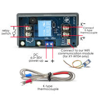 Controlador De Temperatura Digital WIFI Remoto Con Termocoplante K Rango De -99 a 999 Grados XY-WT04-W Para Uso Doméstico - details 4