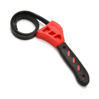 Llave De Filtro De Aceite Ajustable 6/8 Pulgadas Con Correa De Cinturón Herramienta De Mecánico De Acero Para Reparación De Plomería Y Automóviles - details 3