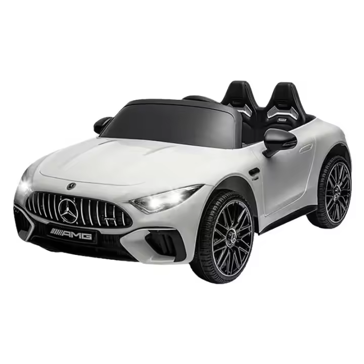 Coche eléctrico Mercedes SL63 AMG 12v blanco radio control 24067 INNOVATOYS - 1