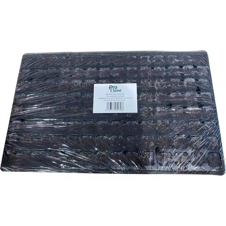 Bandeja de Germinación Pro-Clone Semillero, Esquejes, Injertos para Cultivo de 112 Alveolos - 1