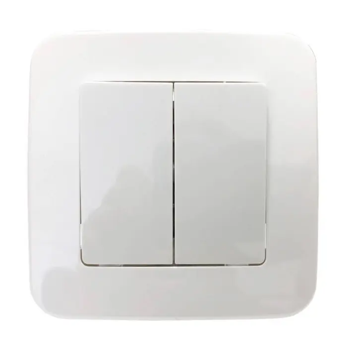 Barcelona LED Mecanismo interruptor empotrable de dos piezas - 1