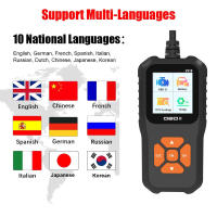 Herramienta De Diagnóstico Automóvil V318 Scanner De Batería OBD2 Detecta Fallas Con Soporte Para Multiple Idiomas - details 2