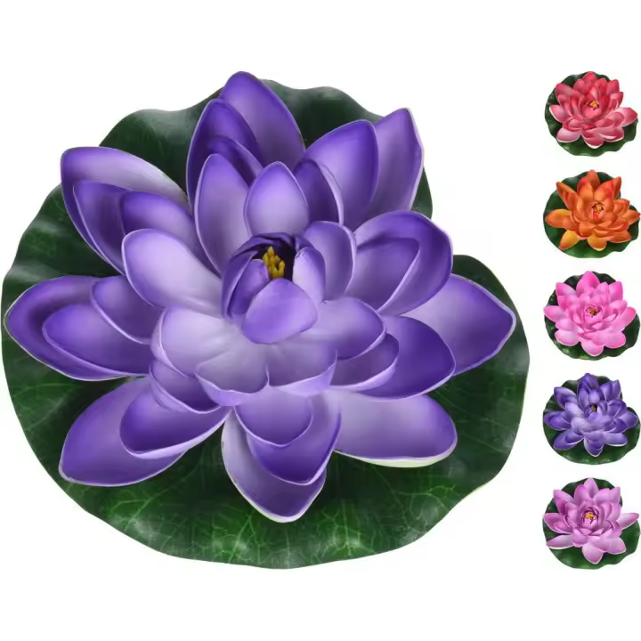 Flor flotante 28 cm surtida - 1