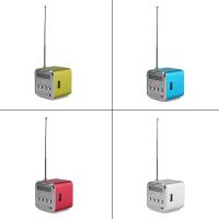 Mini Radio Portátil Recargable FM Con Bluetooth Voz Adecuado Para Computadora Móvil MP3 Musica Características Especiales - details 0