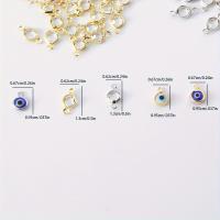 40PCS Colgantes De Ojo De Vidrio Transparente Para DIY Accesorios Para Pulseras Cadena De Pies Cadena De Cintura Collar Joyería - details 1