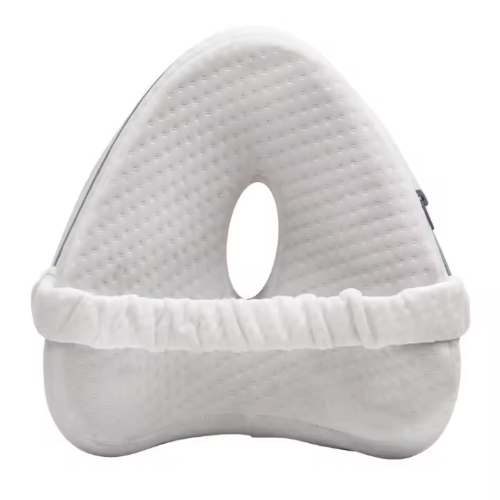 MOV-Almohada De Memoria Para Pierna Almohada De Soporte Para Dormir Ortopédica Alivio Del Dolor De Cintura Y Rodilla Cojín De Túbulo De Poliéster 100% Forma De Corazón - 1