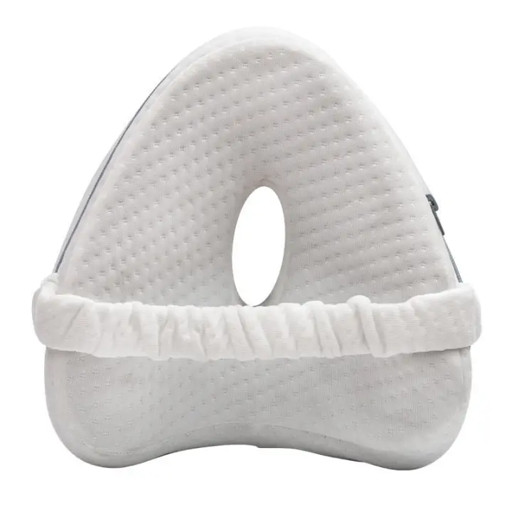 MOV-Almohada De Memoria Para Pierna Almohada De Soporte Para Dormir Ortopédica Alivio Del Dolor De Cintura Y Rodilla Cojín De Túbulo De Poliéster 100% Forma De Corazón - 1