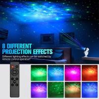 Proyector De Estrellas Y Galaxia Astronauta Con Timer Y Control Remoto Luz Nocturna Para Pared Y Techo LED ABS Energía DC 5V - details 9