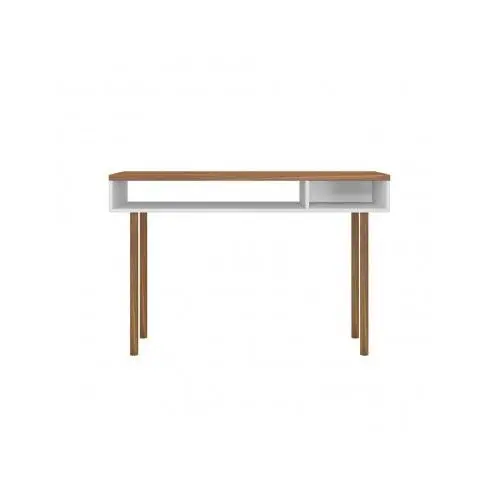 Momma Home MOMMA HOME Mueble Recibidor PRICA, Mesa de Consola, Roble y Blanco, 120x78x36cm - 1