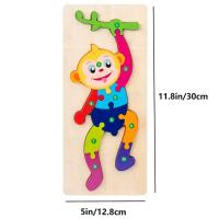Rompecabezas De Madera Para Niños Con Temas De Dinosaurio Animal Y Tráfico Juguete De Puzzle Ideal Para Niños Y Niñas Regalo Ideal Adecuado Para Edad 3-6 Años - details 11