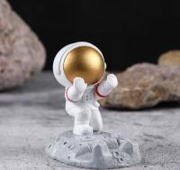 Soporte De Teléfono Espacial Nórdico Para Escritorio Decoración De Oficina Soporte De Móvil Único Para Hombres/Niños - details 1