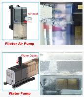Bomba De Agua Sumergible Para Acuario 4 En 1 CHJ502/CHJ602/CHJ902/CHJ1502 Filtro De Repuesto Para Tanque De Peces Micropulverización - details 3