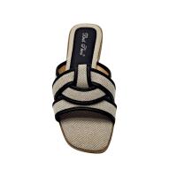 Calzados soraia✨ Sandalias Planas de Mujer con Tiras Trenzadas – Mules Elegantes de Punta Cuadrada – Zapatos Abiertos de Verano para Uso Diario, Playa, Fiesta o Estilo Casual ✨ Elegante Bohemio Casa - details 12