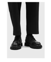 Zapatos De Negocios Casuales Para Hombre Con Plataforma Grande Y Suela Gruesa Cuero Patentado Seguridad Antideslizante Exterior - details 5
