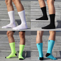 Calcetines De Ciclismo Profesionales Para Hombres Y Mujeres Calcetines De Bicicleta Transpirables Deportivos Al Aire Libre Calcetines De Carreras 2021 Material Nylon Altura Rodilla - details 2