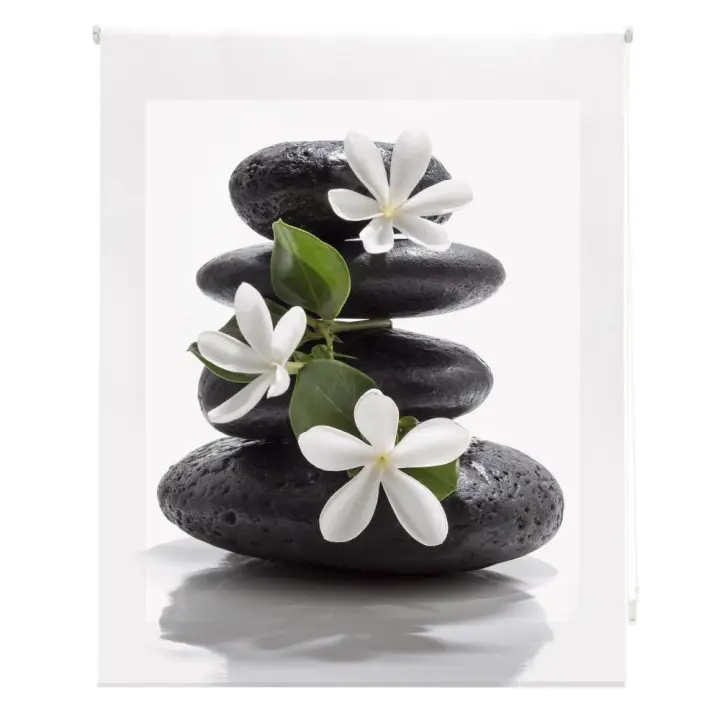 HAPPYSTOR  Estor Enrollable Traslúcido Estampado Digital Zen HSCZ94008 - 1