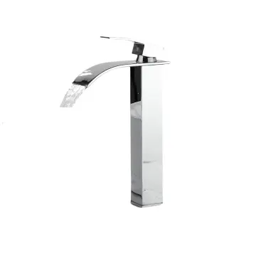 Grifo Para Lavabo De Baño - 1 Orificio En Cromo Pulido