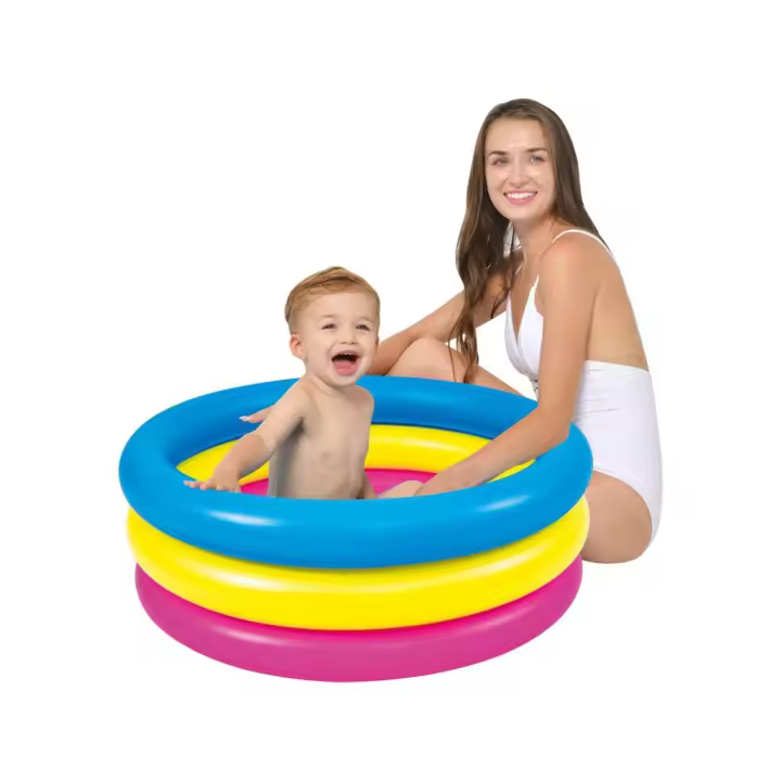 Piscina Hinchable Circular Infantil de 76x25 cm. Jilong 10086-1 - 1