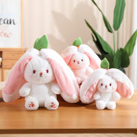 Juguete De Peluche Divertido Joy Kawaii En Forma De Zanahoria Y Fresa Que Se Transforma En Conejo Regalo De Cumpleaños O Navidad Para Niños - details 7