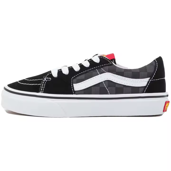 Zapatillas Vans Sk8 Low para niños en color negro - 1