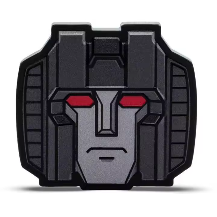 STARSCREAM Transformers Heads 1 Oz Moneda Plata 2 $ Niue 2025 - 1