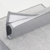 Juego de 2 zapateros colgantes - Solución ideal para guardarropa - Zapatero colgante con 10 compartimentos - Gris - details 2