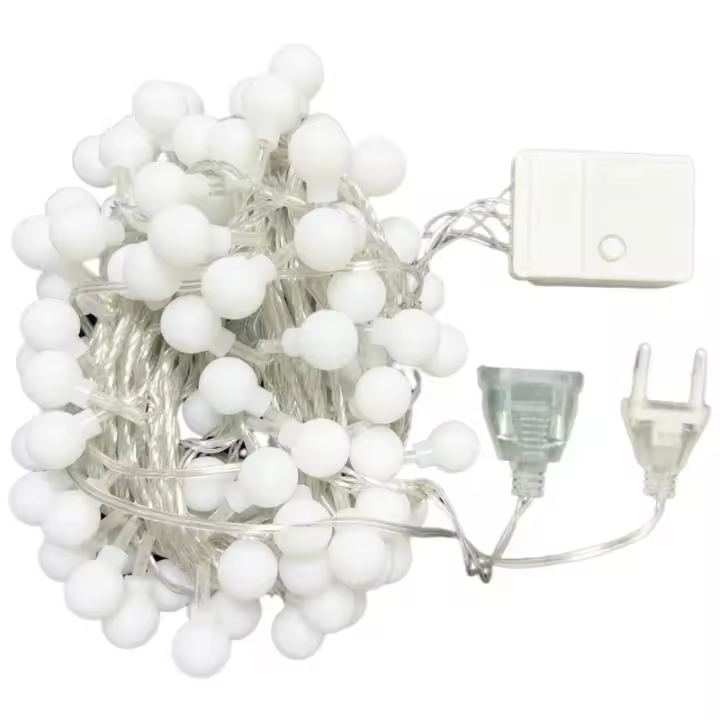 Luces De Cadena LED De Batería Impermeables 10M Para Jardín Fiesta Navidad Bodas Decoración De Año Nuevo Luces De Navidad - 1