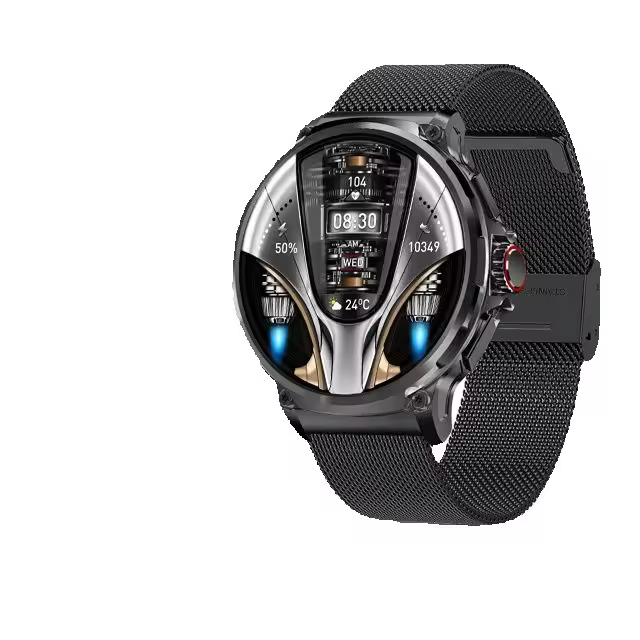 Reloj Inteligente Para Hombres Ultra HD 1,85 con GPS Track Bluetooth Llamada 710 Mah Katería Grande Deportes Gimnasio Impermeable - 1
