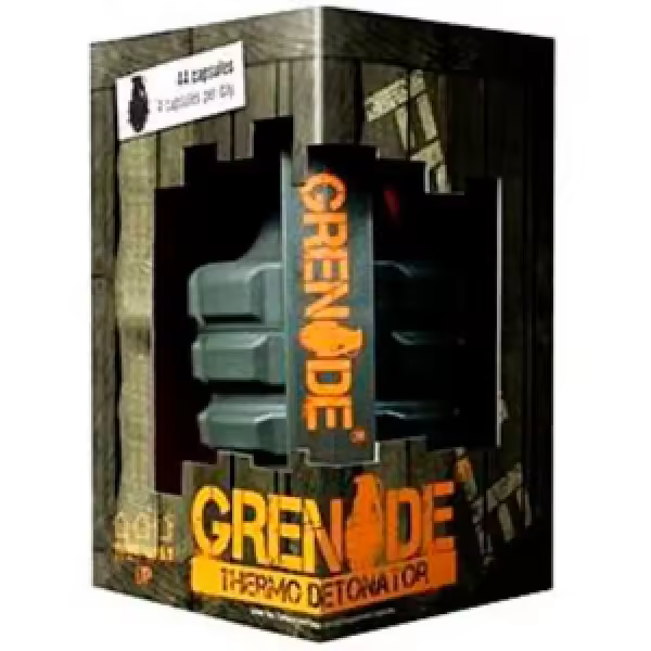 Grenade Grenade Thermo Detonator - Suplemento quemador de grasa - 100 cápsulas - Incrementa la quema de calorías - Encapsulado - Mejora el rendimiento físico - Promueve la pérdida de peso. - 1