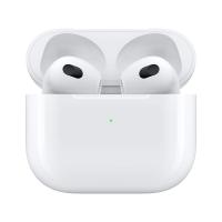 Apple AirPods 3 auriculares inalámbricos reales (tercera generación) con controles personales, equilibrio, con estuche de carga: auriculares deportivos blancos, bluetooth, sudor deportivo，APPLE  Auriculares bluetooth para exteriores - details 0