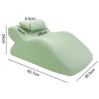 Almohada Multifuncional Para Dormir En La Cama Cojín De Posición Prone Almohadilla De Espalda Artificio De Cama De Algodón Puro Y Poliéster - details 5