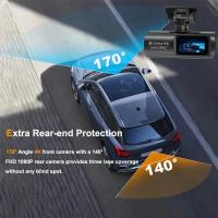 Cámara para coche de 2160P: 4 MP, ángulo de disparo de 170°, GPS, detección de colisiones, Wi-Fi, pantalla IPS de 1,5 pulgadas - details 3