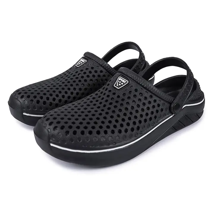 Zapatillas De Taconete Bajo Para Hombre Y Mujer Sandalias De Plataforma Cómodas Para Verano Uso En Jardín Playa Y Hogar Material EVA - 1