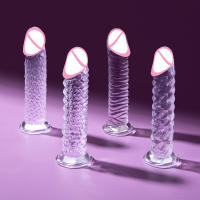 Dildo Realista De Goma Con Ventosa Para Mujeres Estimulador De Clítoris Y Masturbador Vaginal Juguetes Sexuales Para Lesbianas Tamaño 19cm X 3.5cm - details 3