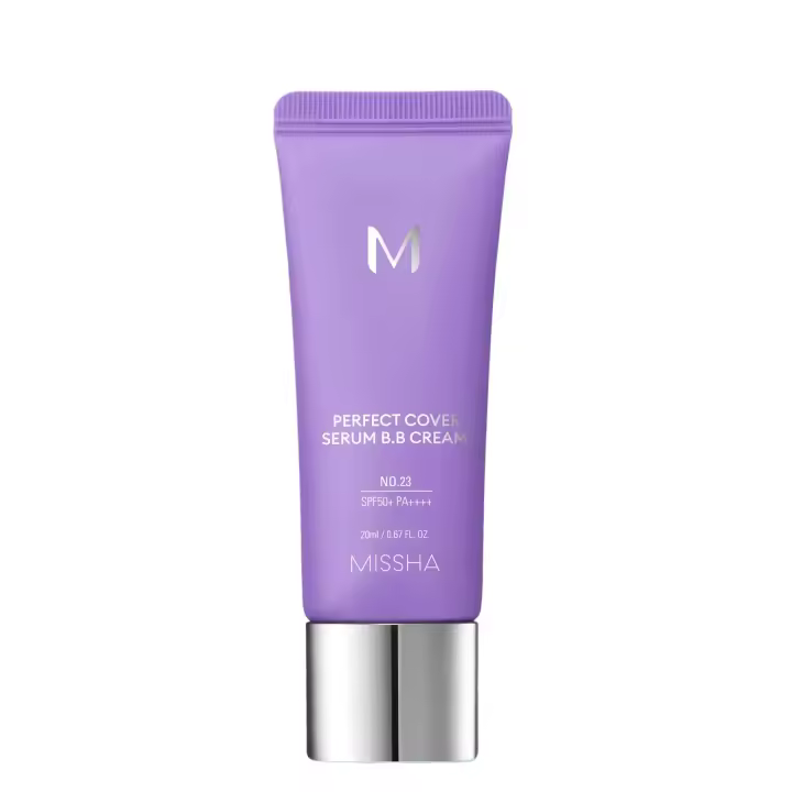 Missha Protección SPF42 y Cobertura natural con Probióticos -M Perfect Cover Serum BB Cream #27 - 1