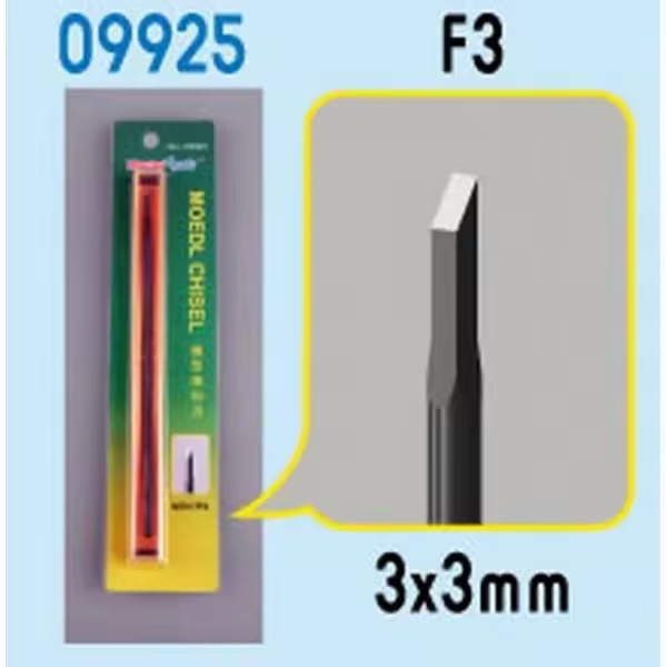 TROMPETERO MASTER HERRAMIENTAS 09925 CESELLO PARA MODELOS F3 - 1